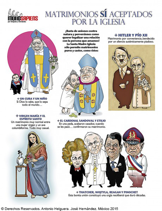 Matrimonios Sí aceptados por la iglesia. Domingo 28 de junio de 2015